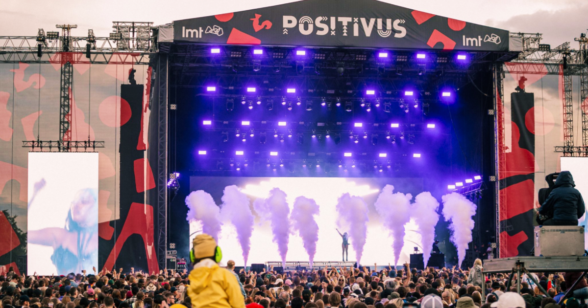 Positivus to celebrate festival's 15 year anniversary in summer'23 – Events  – Best of Baltic Entertainment Ltd.